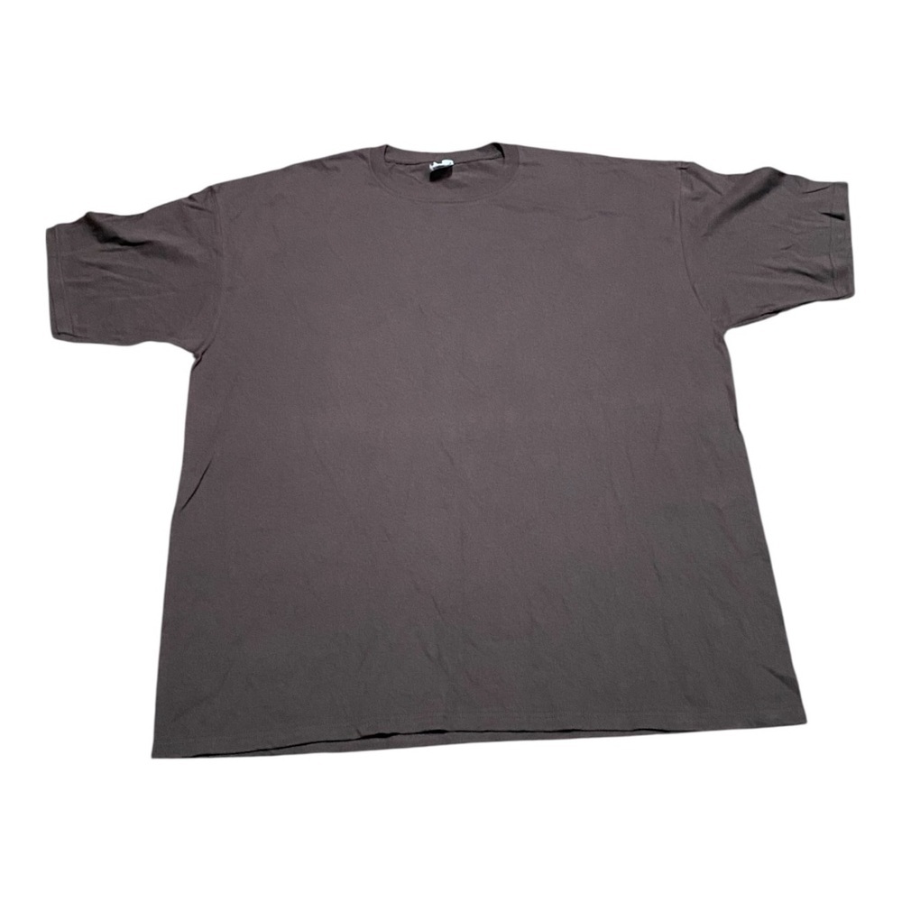 Anvil Men's Dark Brown Short Sleeve Tee